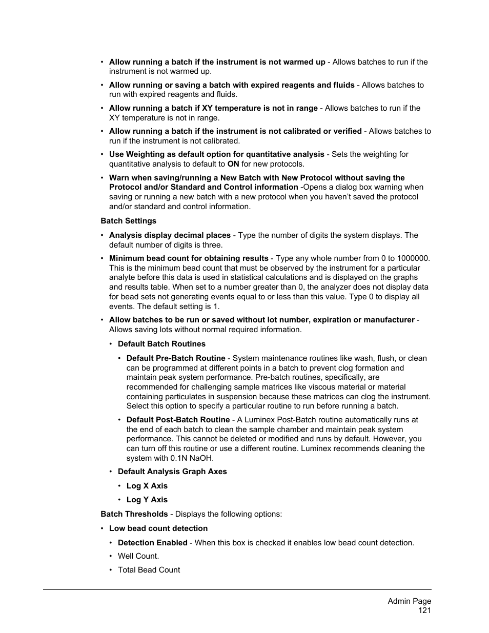 Luminex xPONENT 4.2 for FLEXMAP User Manual | Page 135 / 148