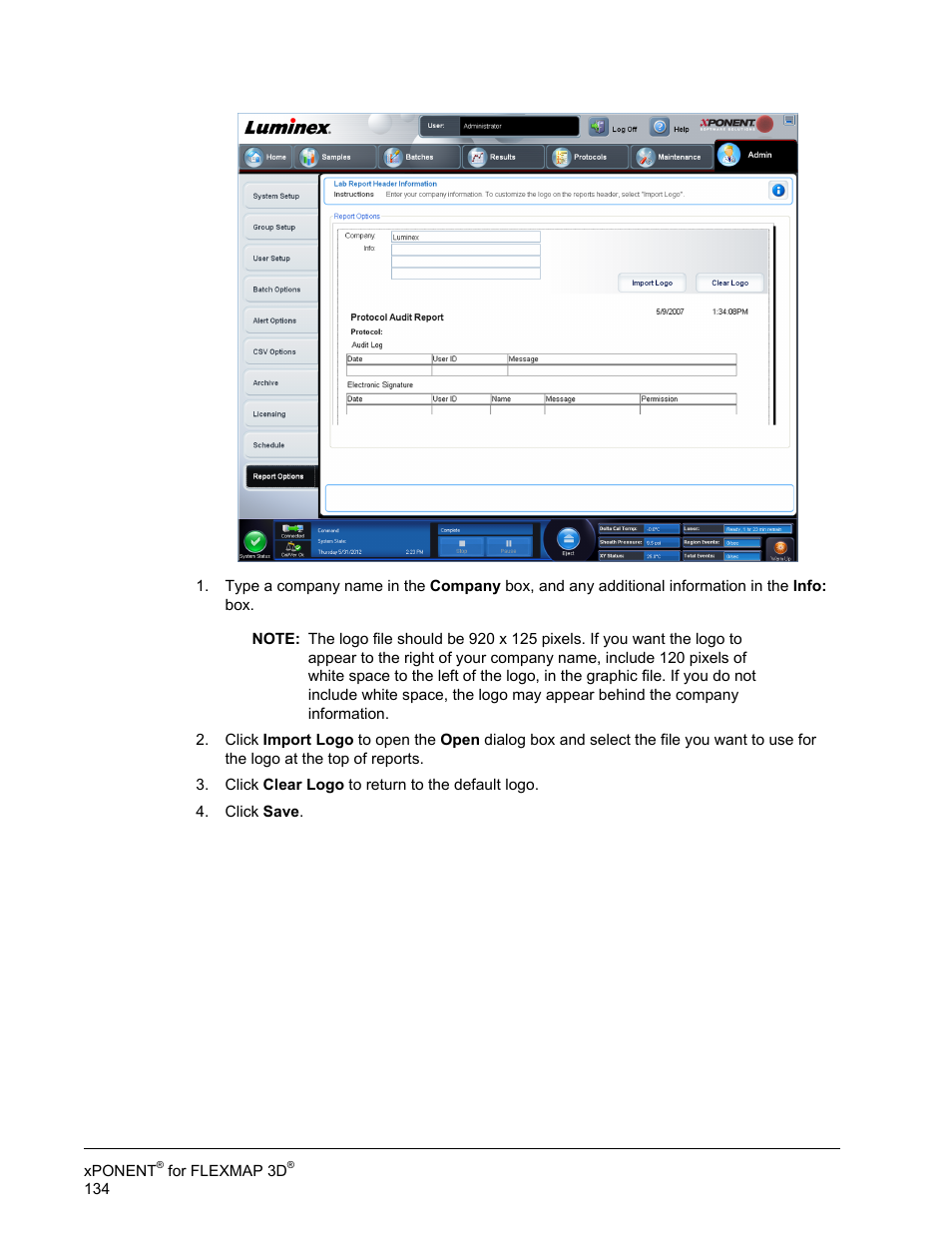 Luminex xPONENT 4.2 for FLEXMAP User Manual | Page 148 / 148