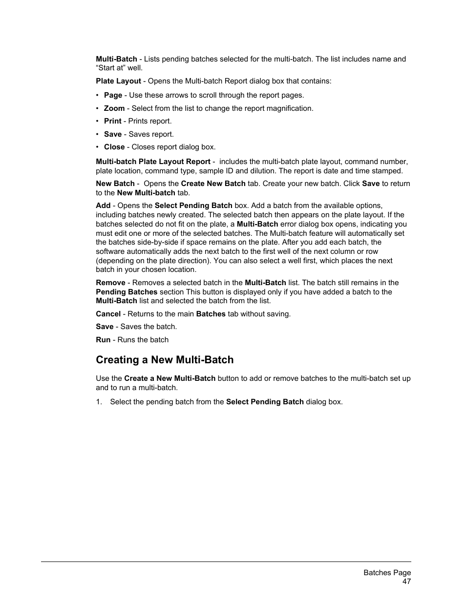 Creating a new multi-batch | Luminex xPONENT 4.2 for FLEXMAP User Manual | Page 61 / 148