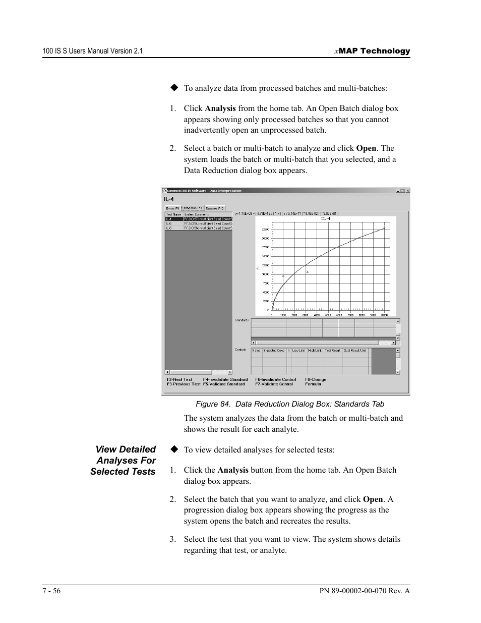 Luminex 100 IS User Manual, Version 2.1 User Manual | Page 120 / 188