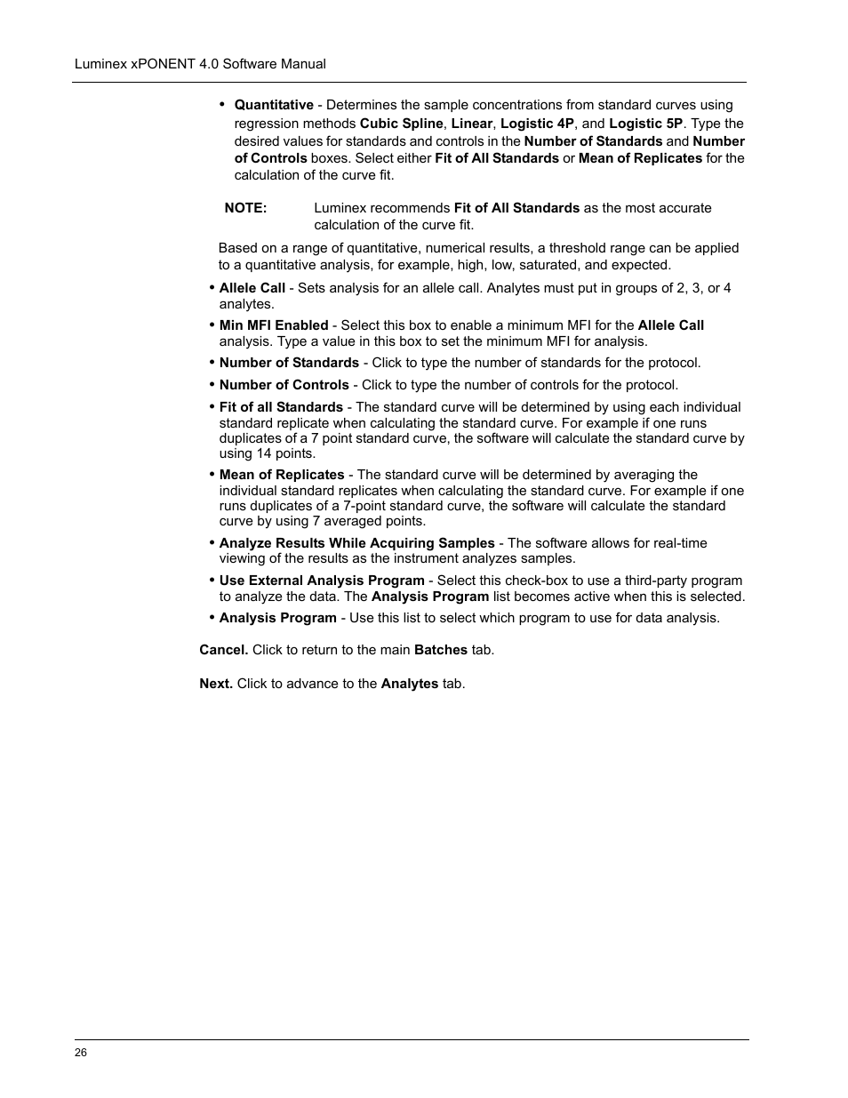 Luminex xPONENT 4.0 SP1 User Manual | Page 38 / 152