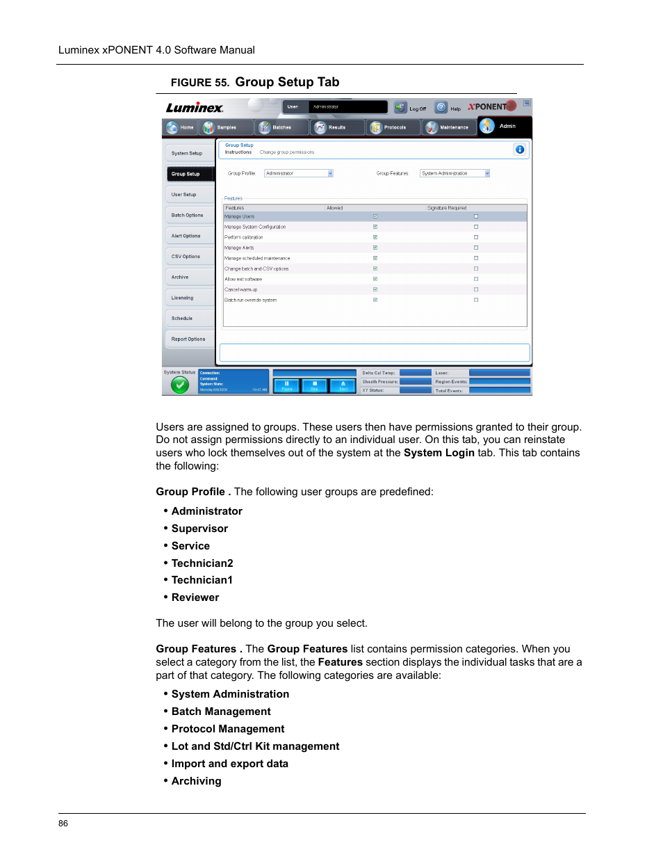 Luminex xPONENT 4.0 SP1 User Manual | Page 98 / 152