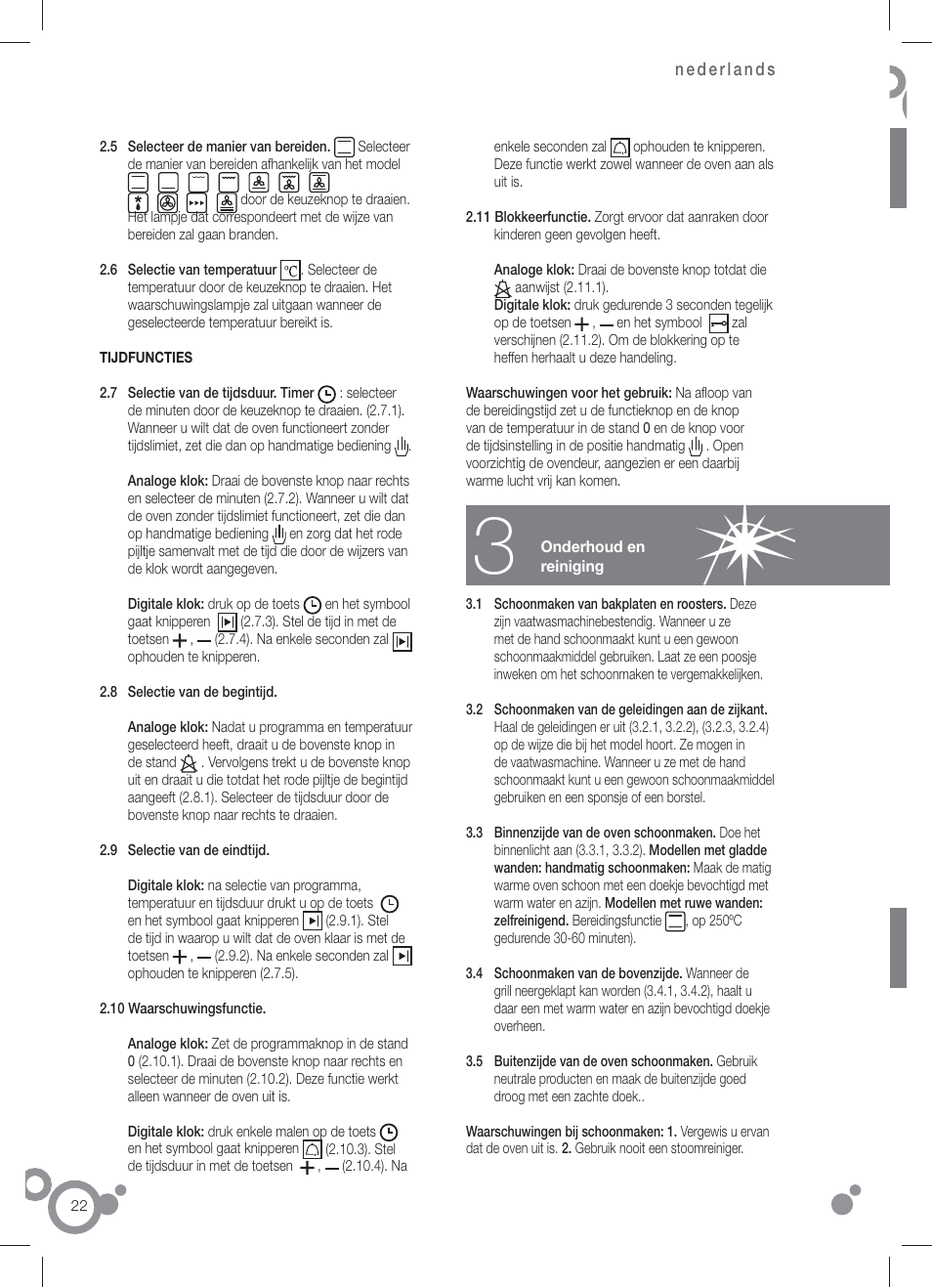 Fagor 6H-196 User Manual | Page 24 / 58