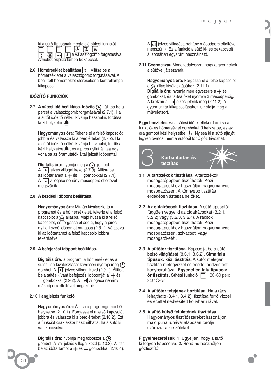 Fagor 6H-196 User Manual | Page 36 / 58