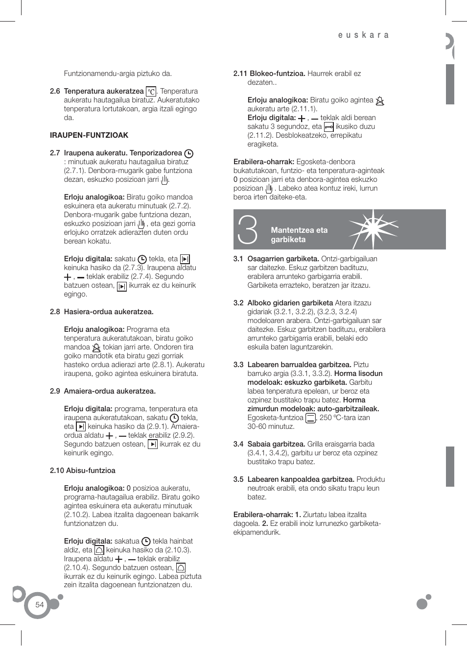 Fagor 6H-196 User Manual | Page 56 / 58
