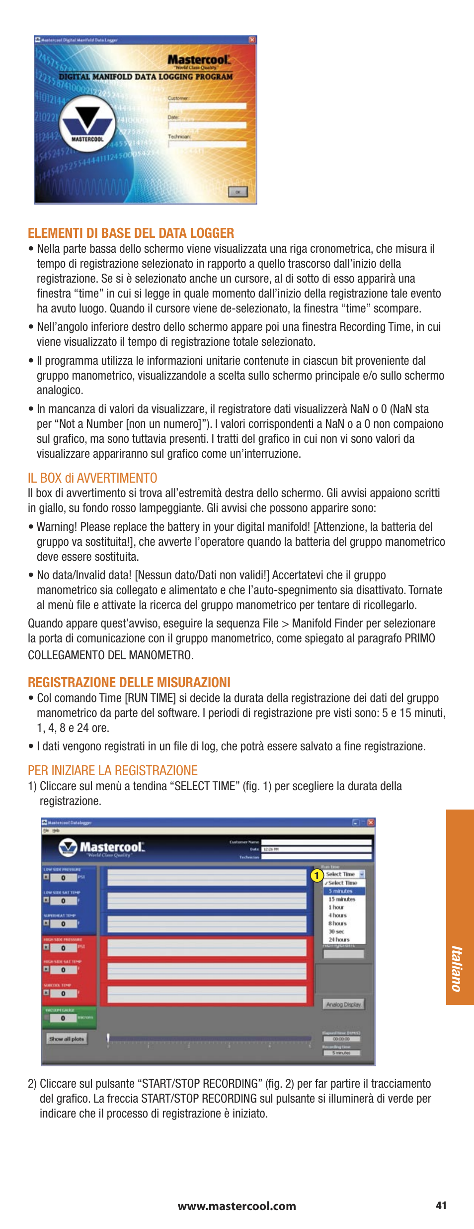 Mastercool 90413 4-way Valve Digital Manifold User Manual | Page 41 / 56