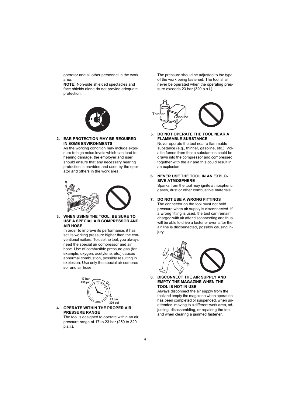 MAX HS130(CE) User Manual | Page 4 / 14