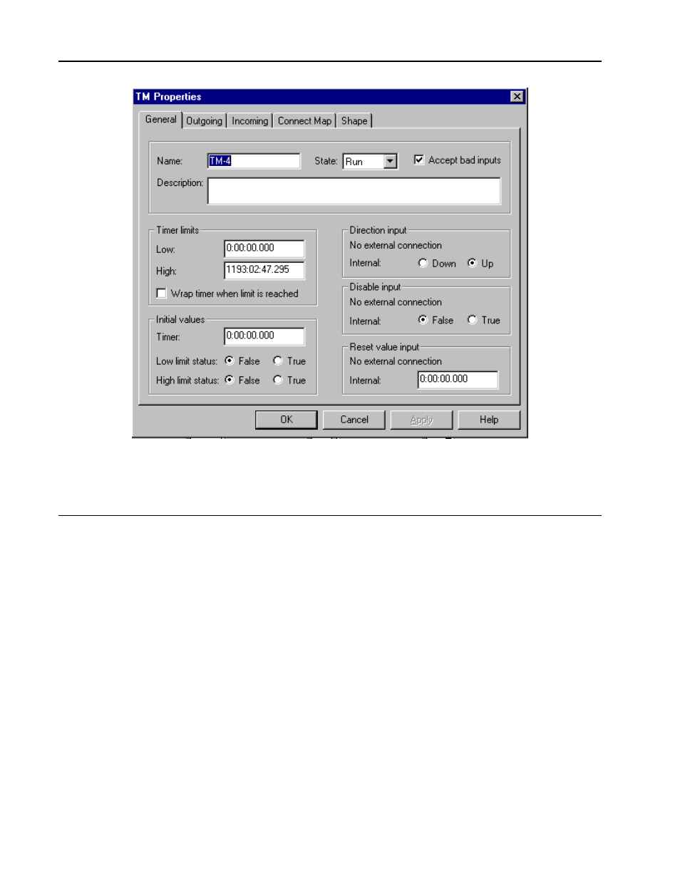 Timer block operation | Micromod MOD: 1800P - MOD 30ML Identity Module (Version 2) Algorithms, Tables and Sequential Logic Functions User Manual | Page 62 / 160