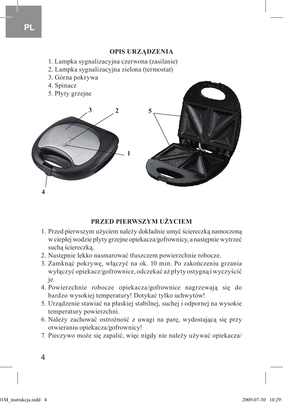MPM MOP-01M User Manual | Page 4 / 32