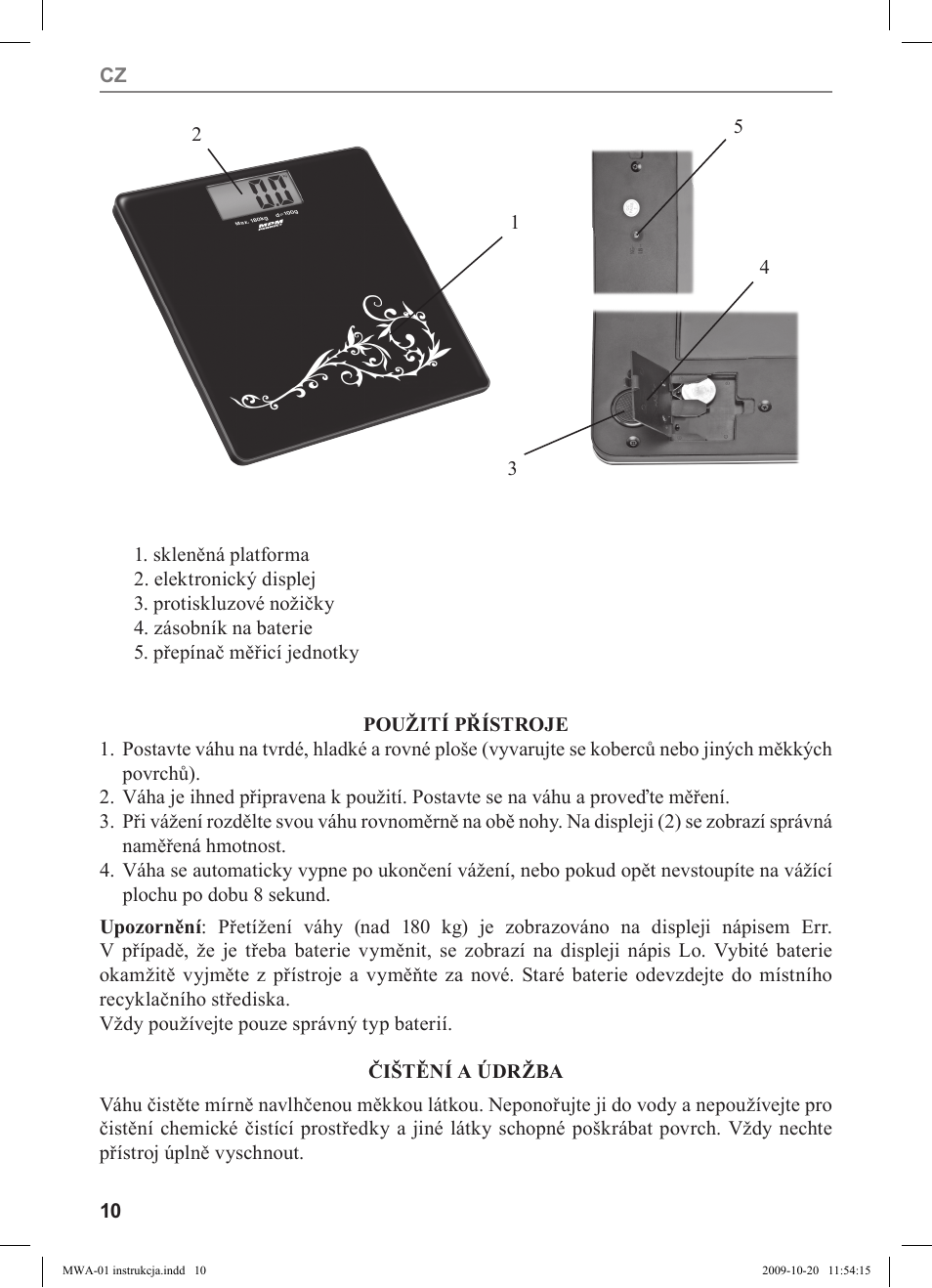 MPM MWA-01 User Manual | Page 10 / 24