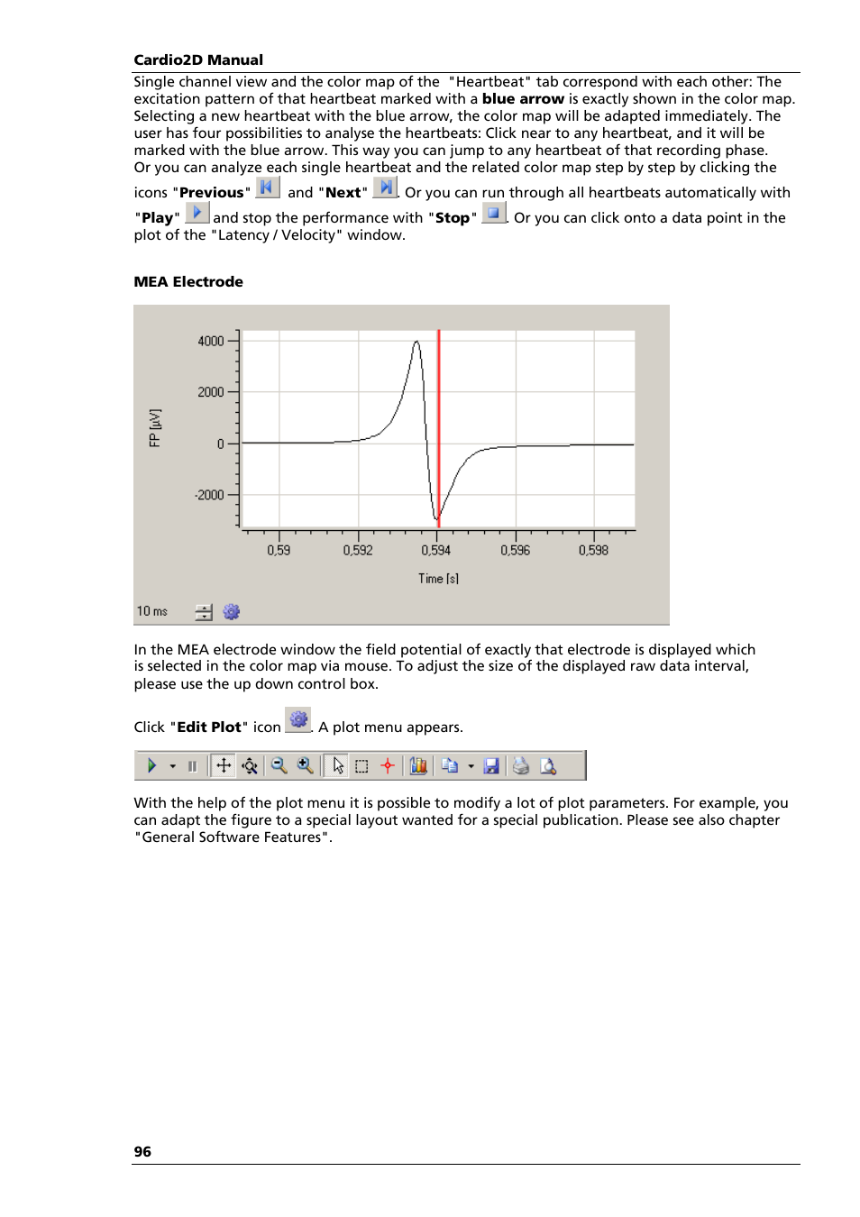 Multichannel Systems Cardio2D Manual User Manual | Page 100 / 123