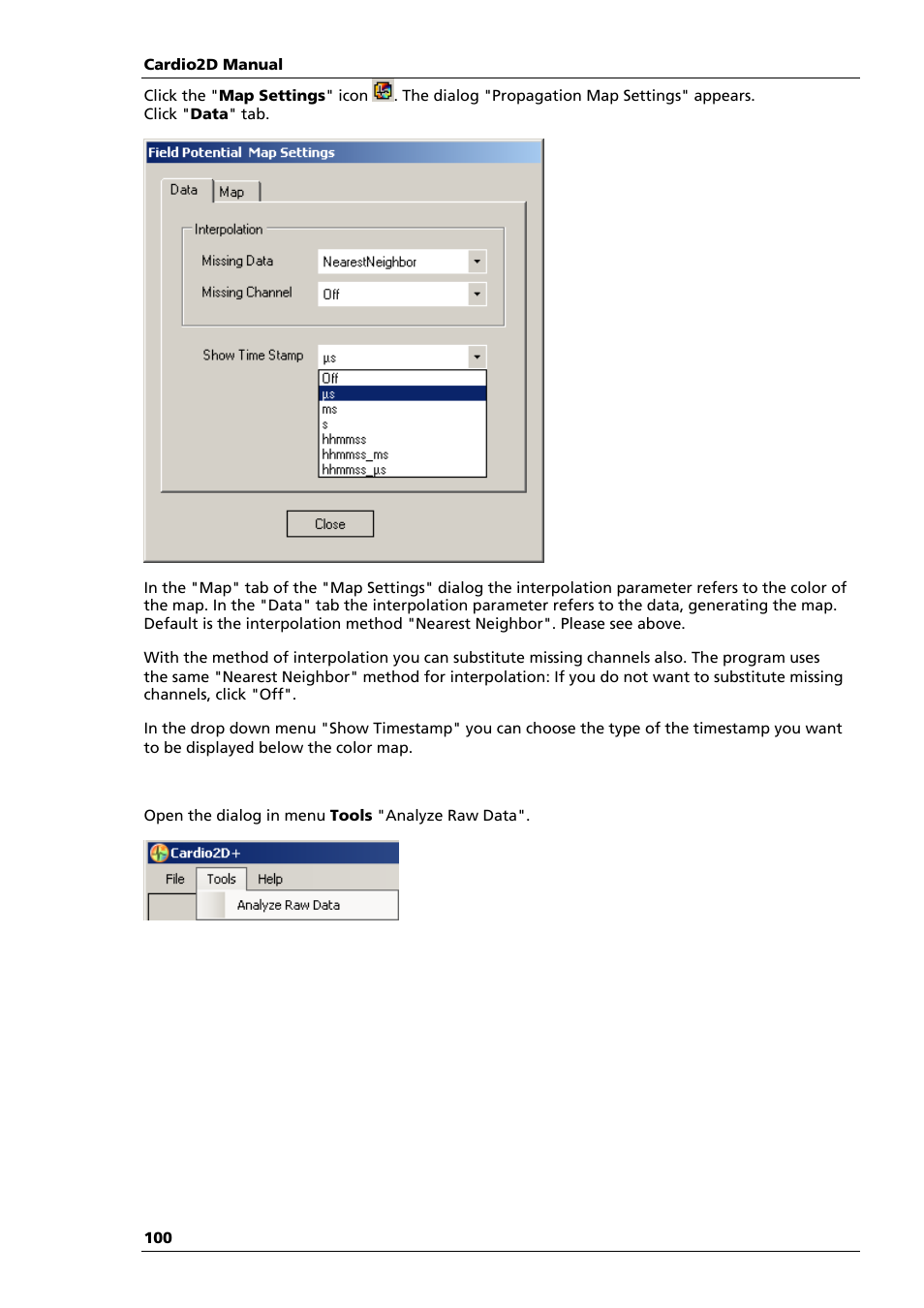 Multichannel Systems Cardio2D Manual User Manual | Page 104 / 123