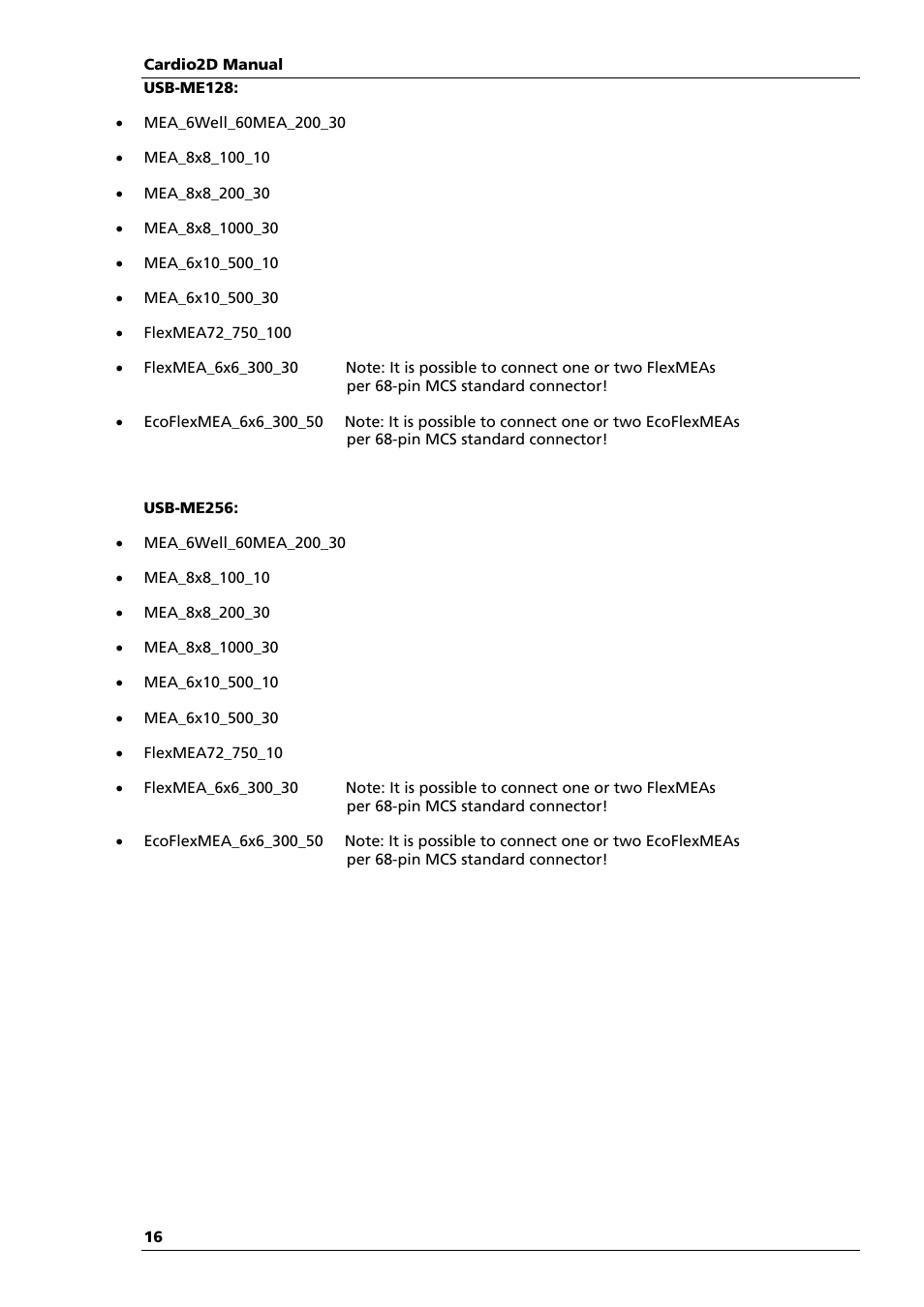 Multichannel Systems Cardio2D Manual User Manual | Page 20 / 123