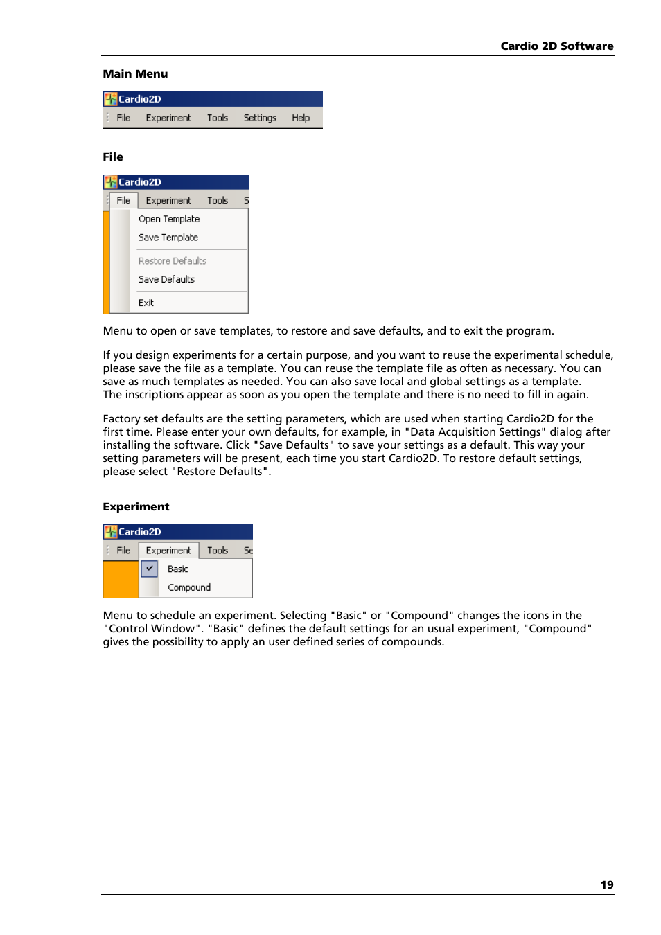 Multichannel Systems Cardio2D Manual User Manual | Page 23 / 123