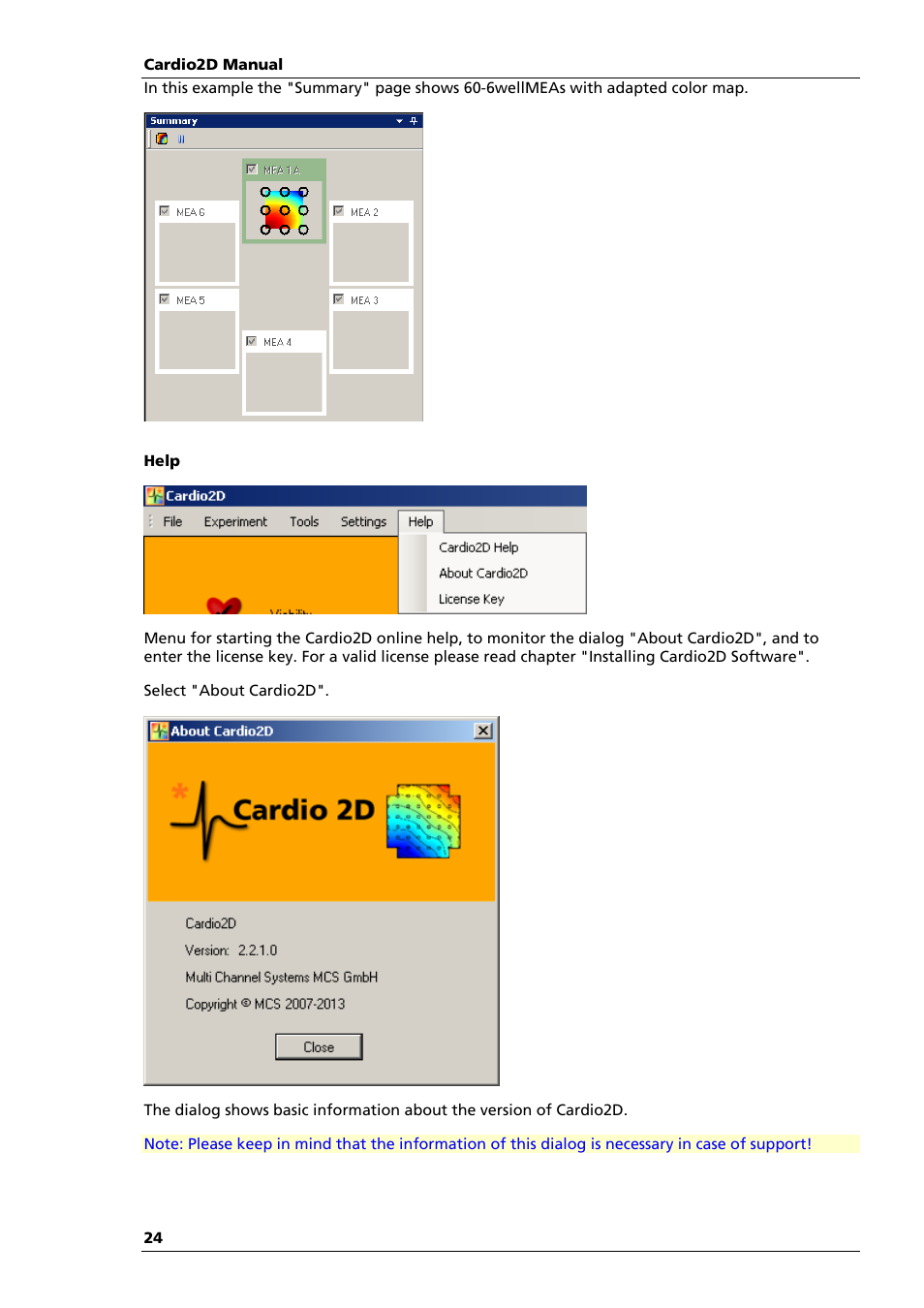 Multichannel Systems Cardio2D Manual User Manual | Page 28 / 123