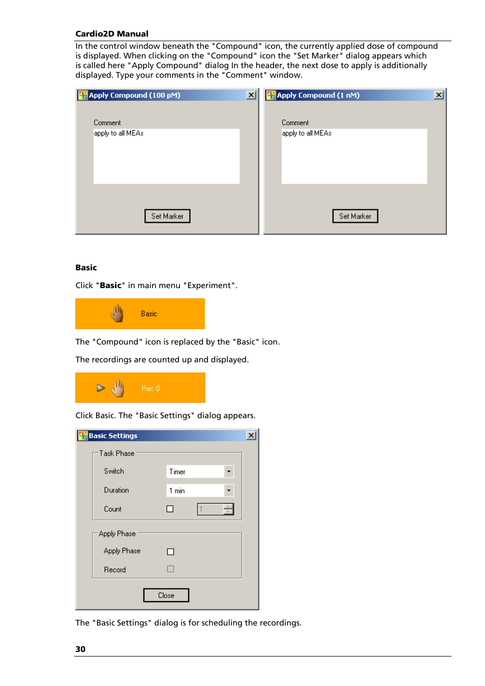 Multichannel Systems Cardio2D Manual User Manual | Page 34 / 123