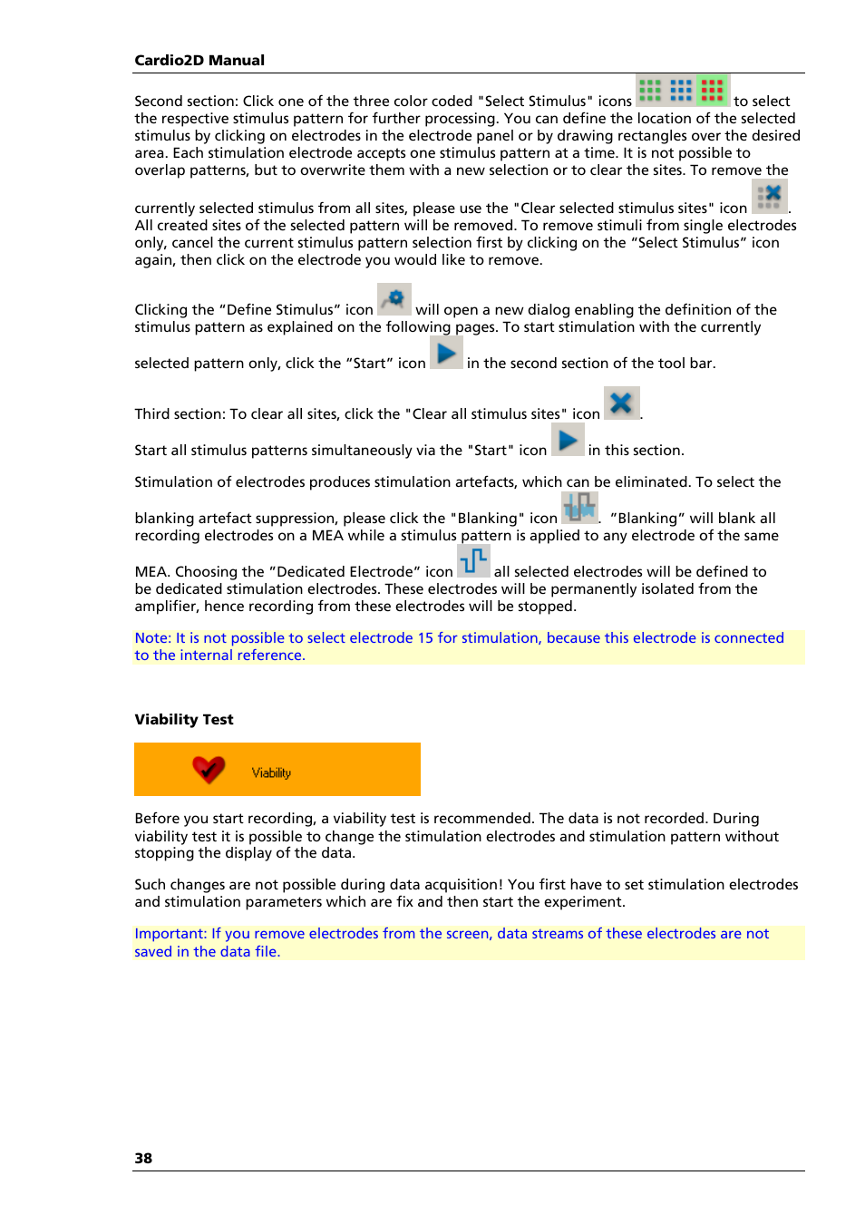 Multichannel Systems Cardio2D Manual User Manual | Page 42 / 123