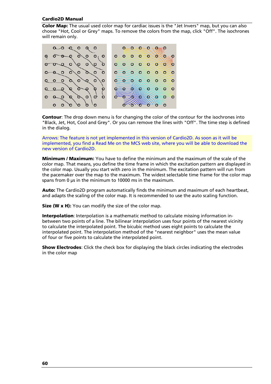 Multichannel Systems Cardio2D Manual User Manual | Page 64 / 123