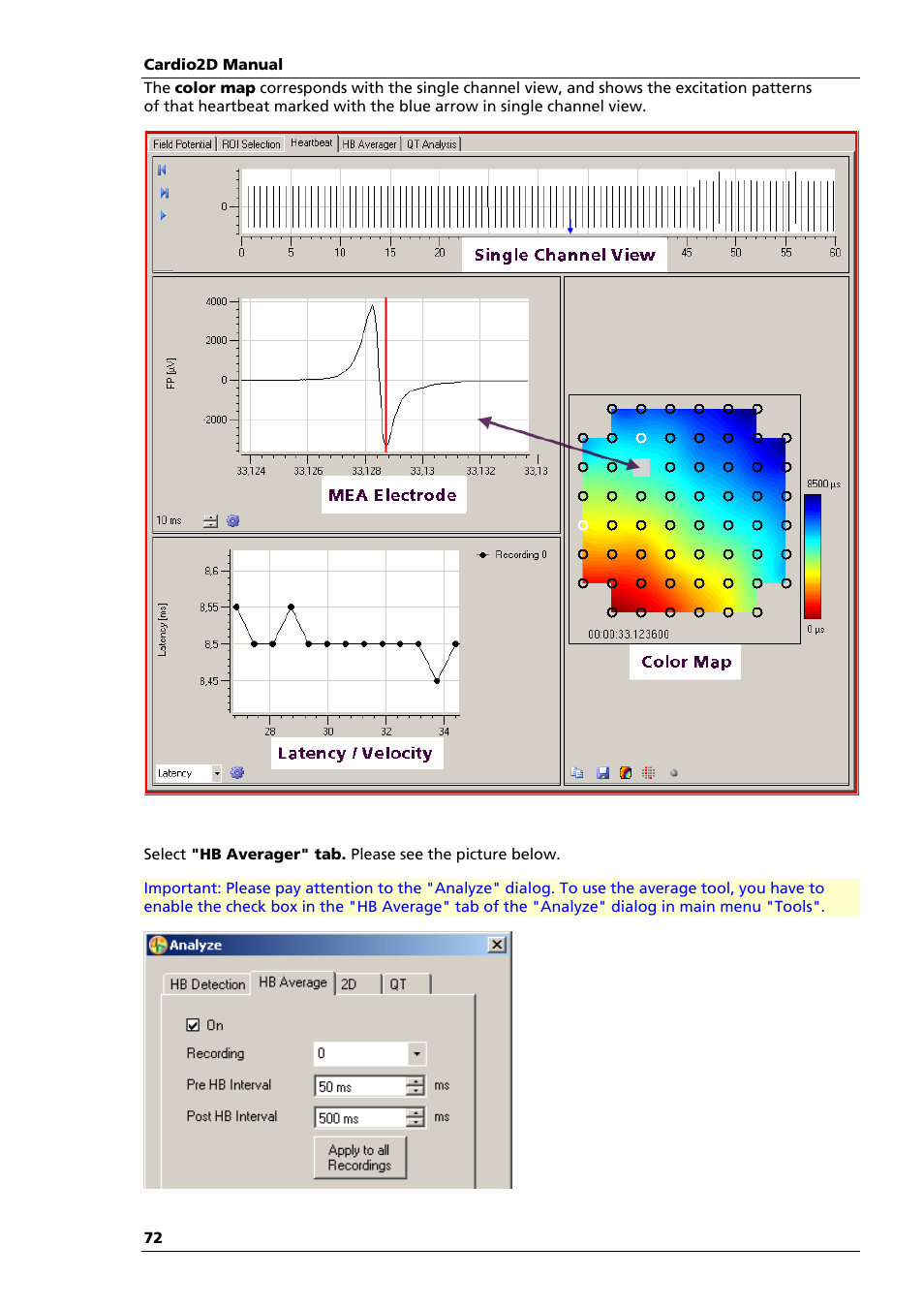 Multichannel Systems Cardio2D Manual User Manual | Page 76 / 123