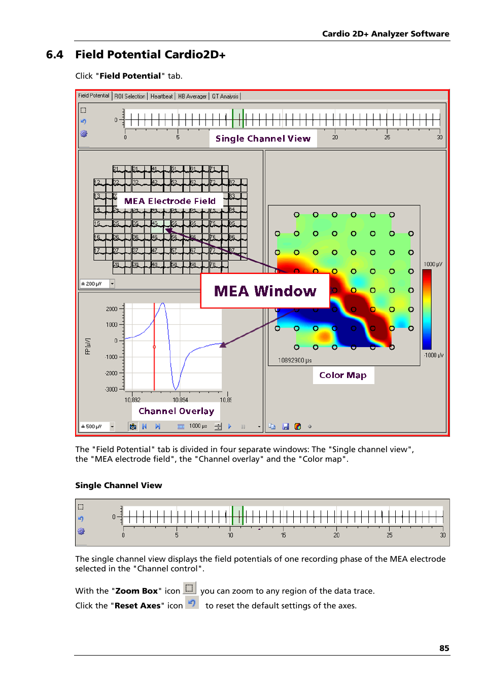 4 field potential cardio2d | Multichannel Systems Cardio2D Manual User Manual | Page 89 / 123