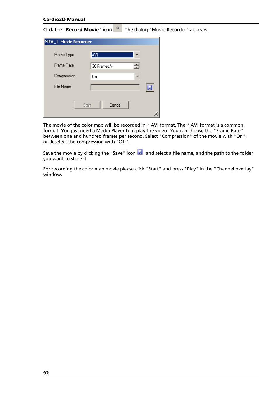 Multichannel Systems Cardio2D Manual User Manual | Page 96 / 123