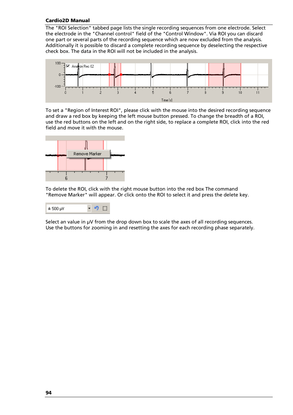 Multichannel Systems Cardio2D Manual User Manual | Page 98 / 123