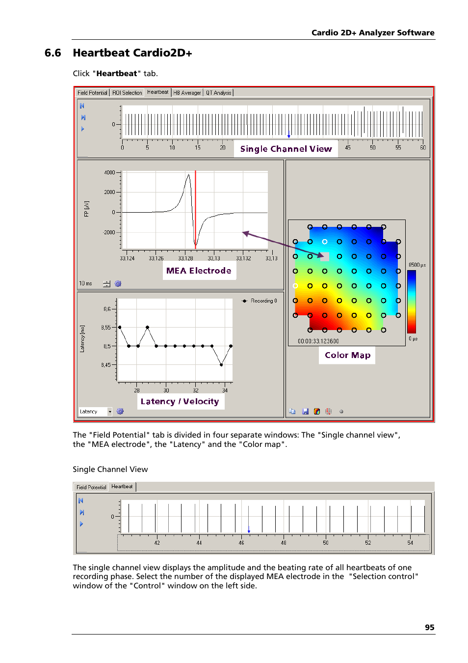 6 heartbeat cardio2d | Multichannel Systems Cardio2D Manual User Manual | Page 99 / 123