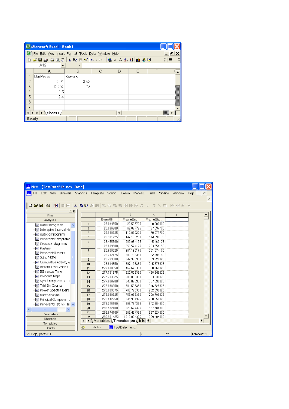 Multichannel Systems NeuroExplorer User Manual | Page 23 / 373