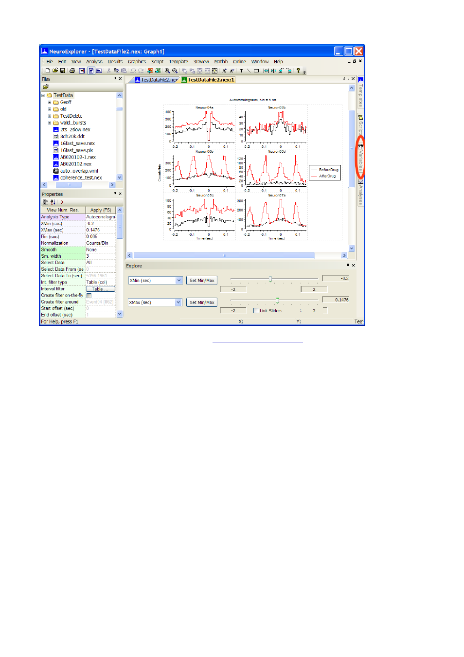 Multichannel Systems NeuroExplorer User Manual | Page 30 / 373