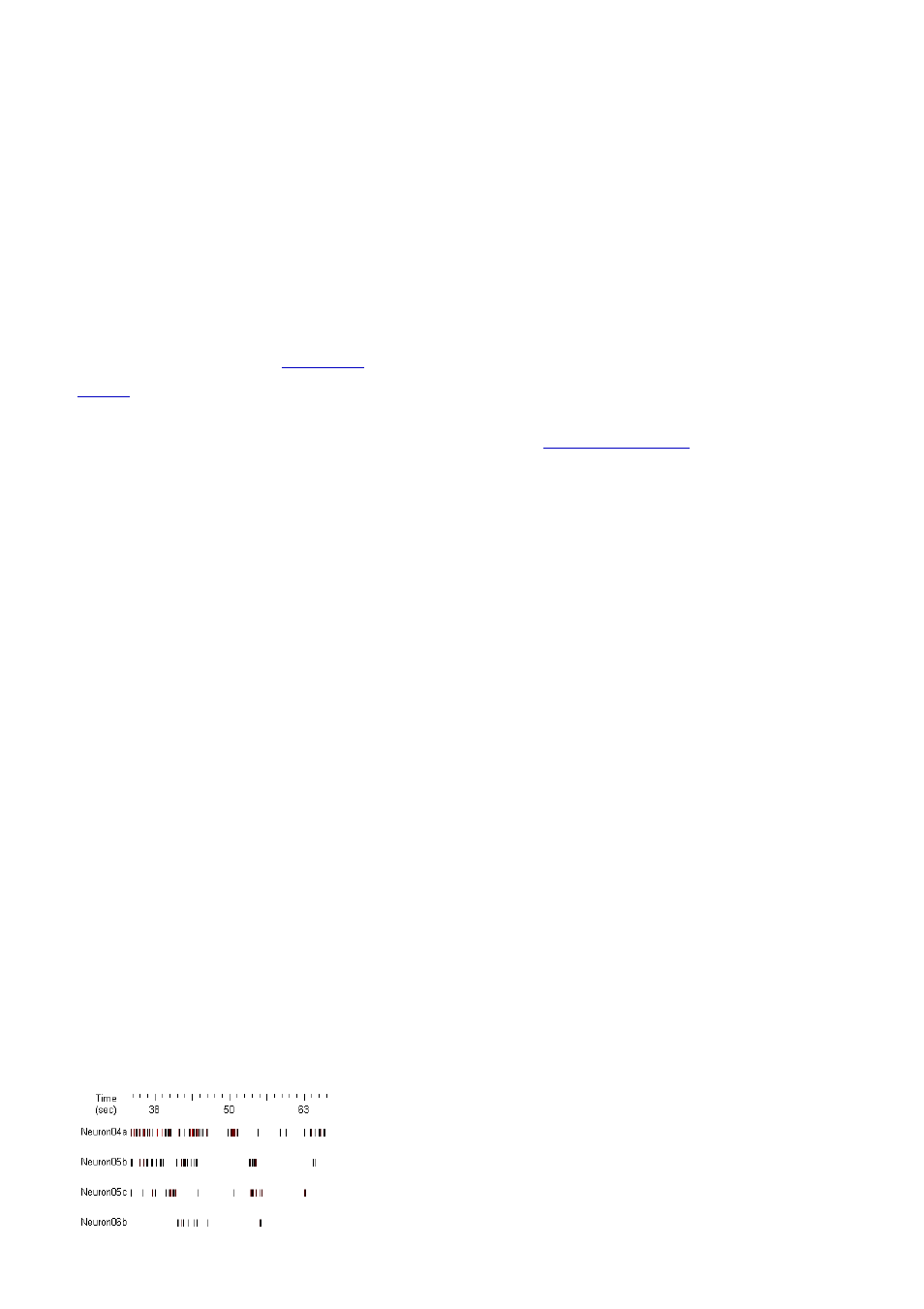 Data types, Spike trains | Multichannel Systems NeuroExplorer User Manual | Page 41 / 373