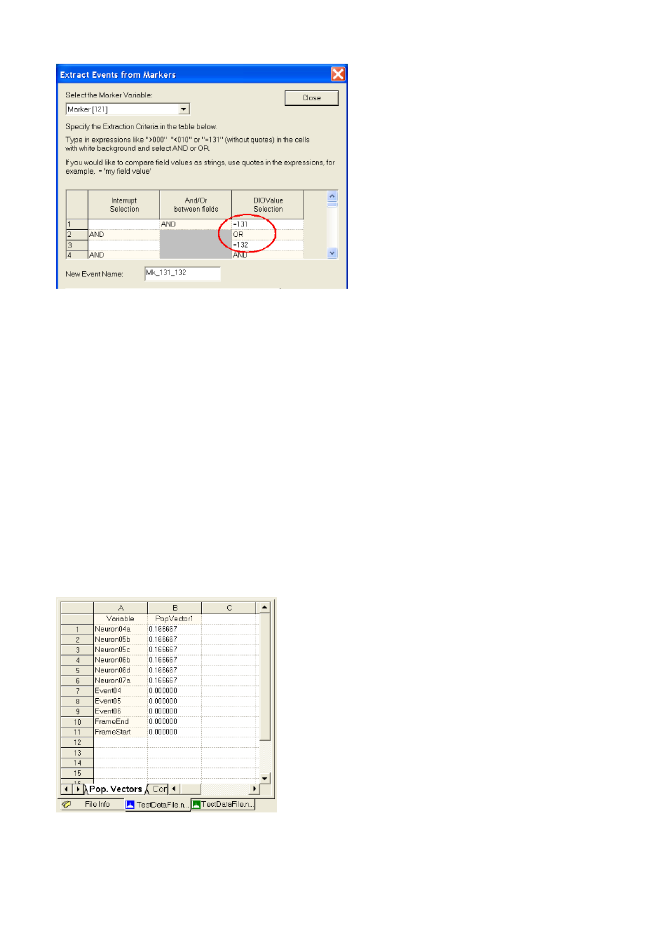 Population vectors | Multichannel Systems NeuroExplorer User Manual | Page 45 / 373