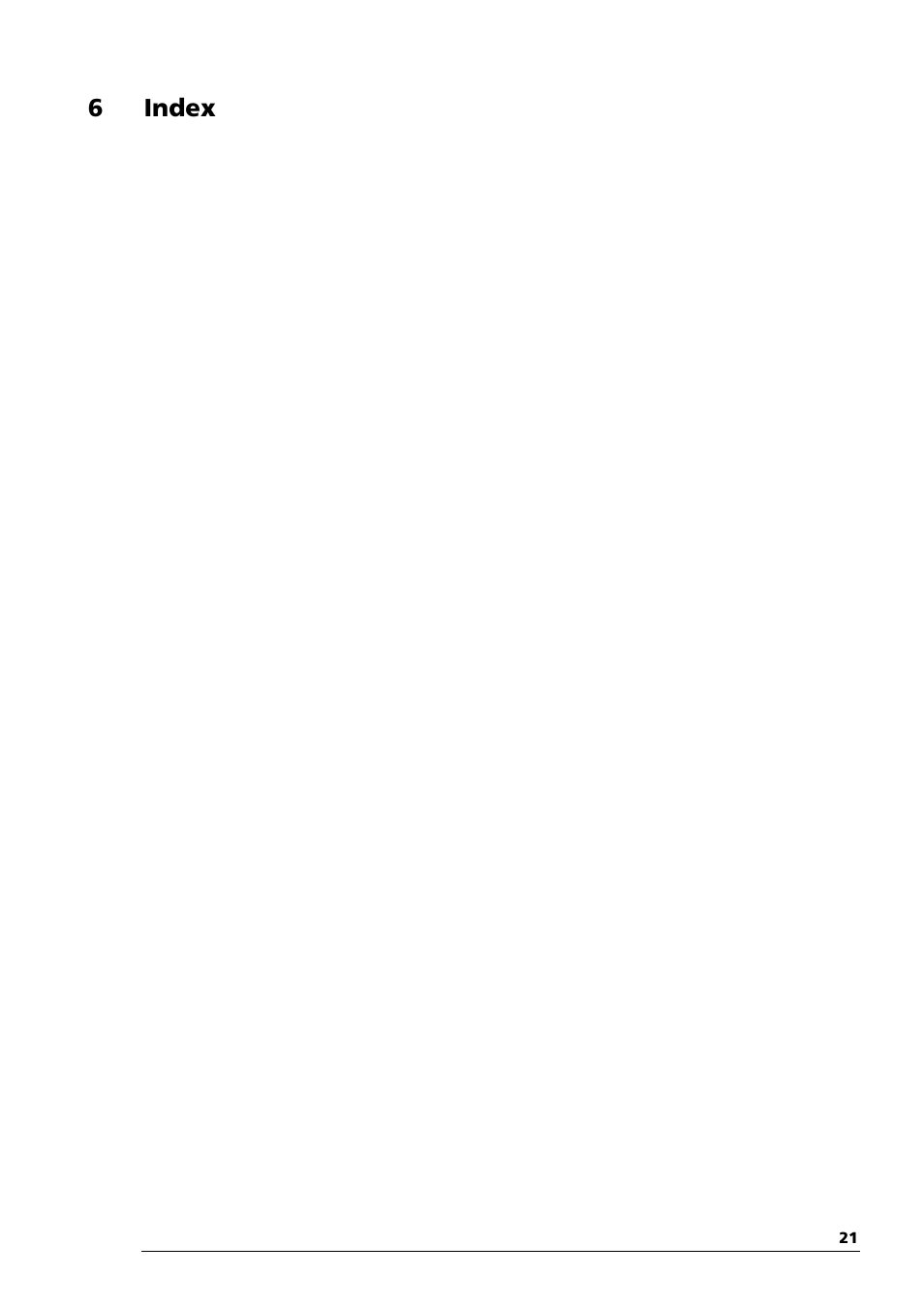 6 index | Multichannel Systems STG-Lite Manual User Manual | Page 25 / 27