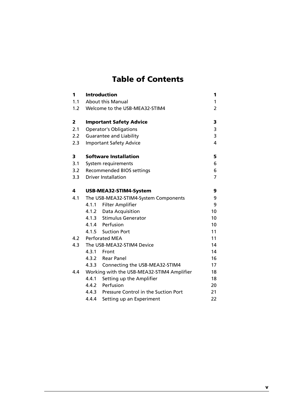Multichannel Systems USB-MEA32-STIM4 Manual User Manual | Page 5 / 50