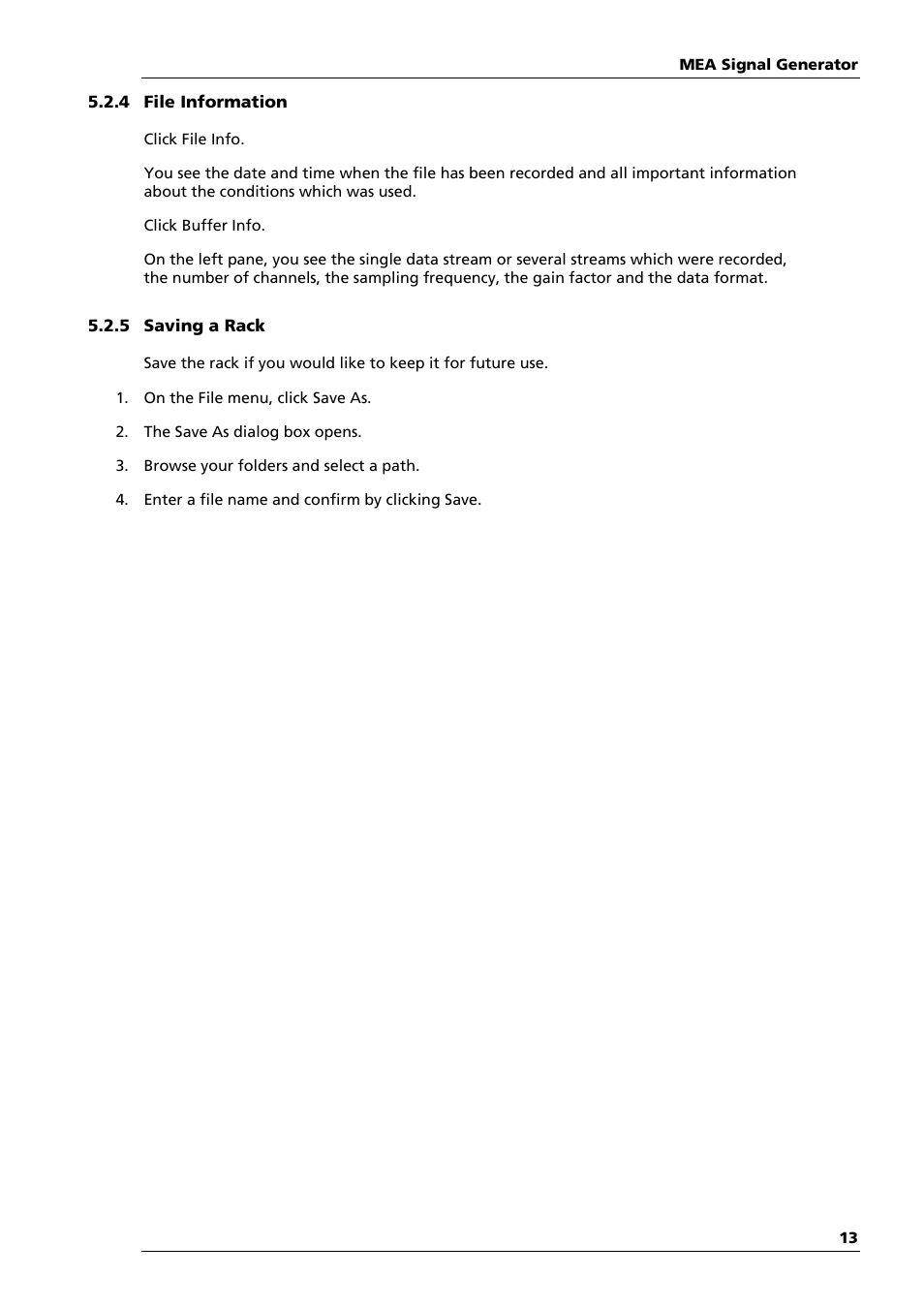 Multichannel Systems MEA_Signal_Generator Manual User Manual | Page 17 / 29