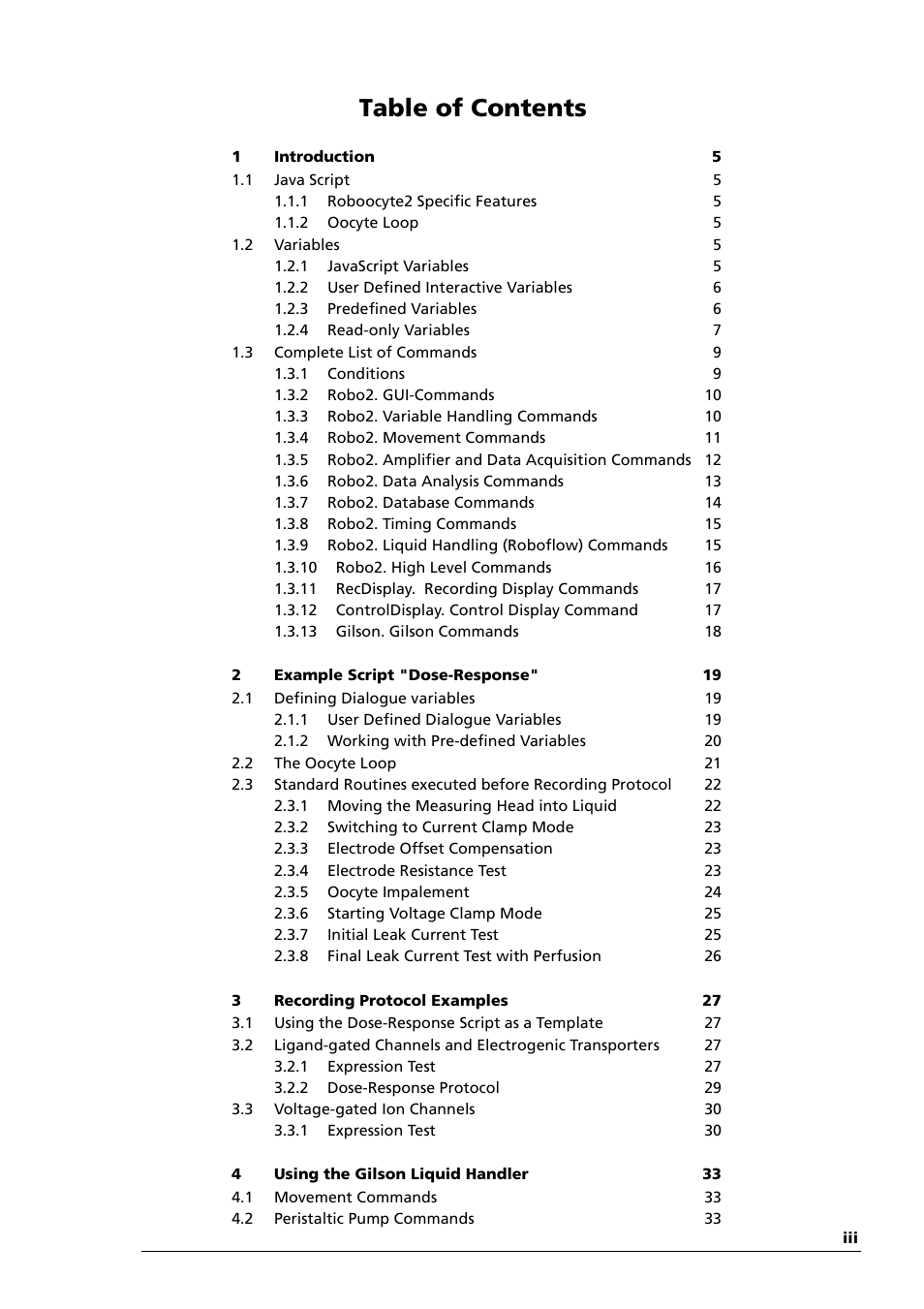 Multichannel Systems Roboocyte2 Scripting Manual User Manual | Page 3 / 36