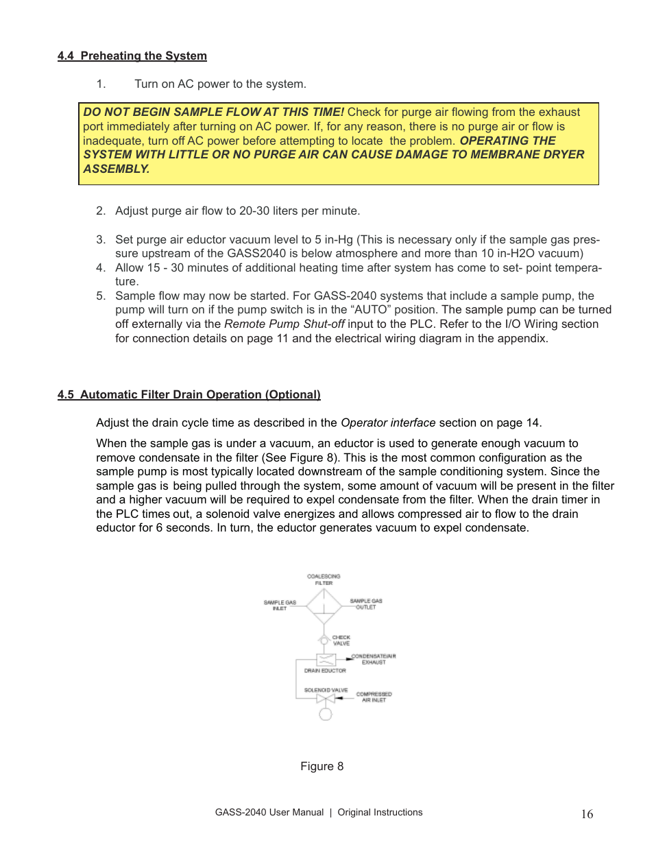Perma Pure GASS-2040 User Manual | Page 16 / 29