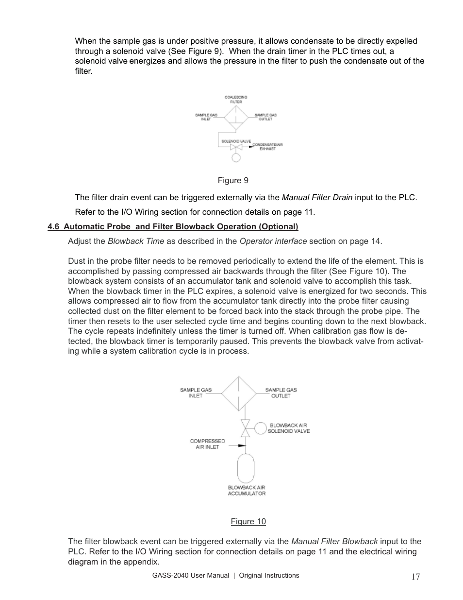 Perma Pure GASS-2040 User Manual | Page 17 / 29