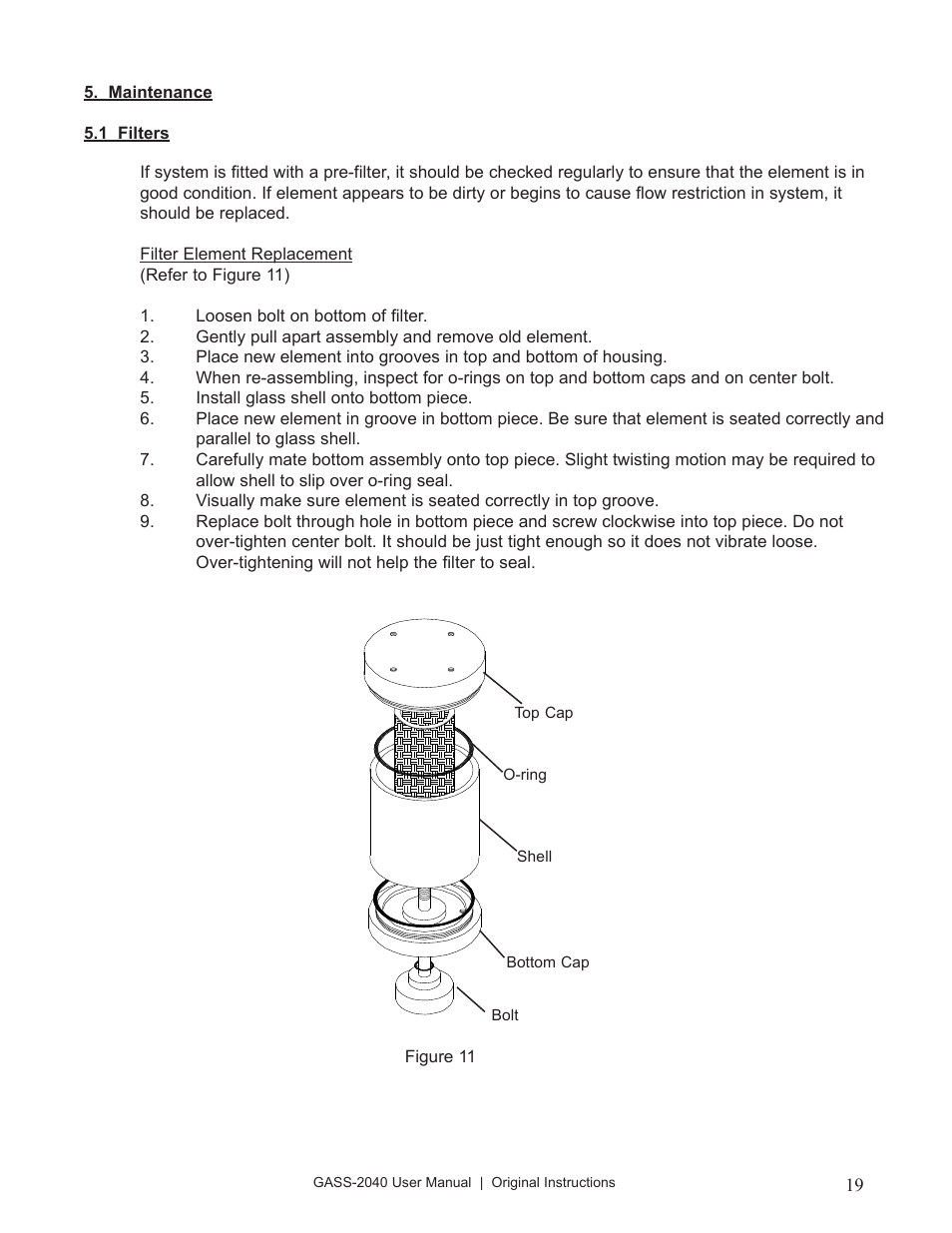 Perma Pure GASS-2040 User Manual | Page 19 / 29