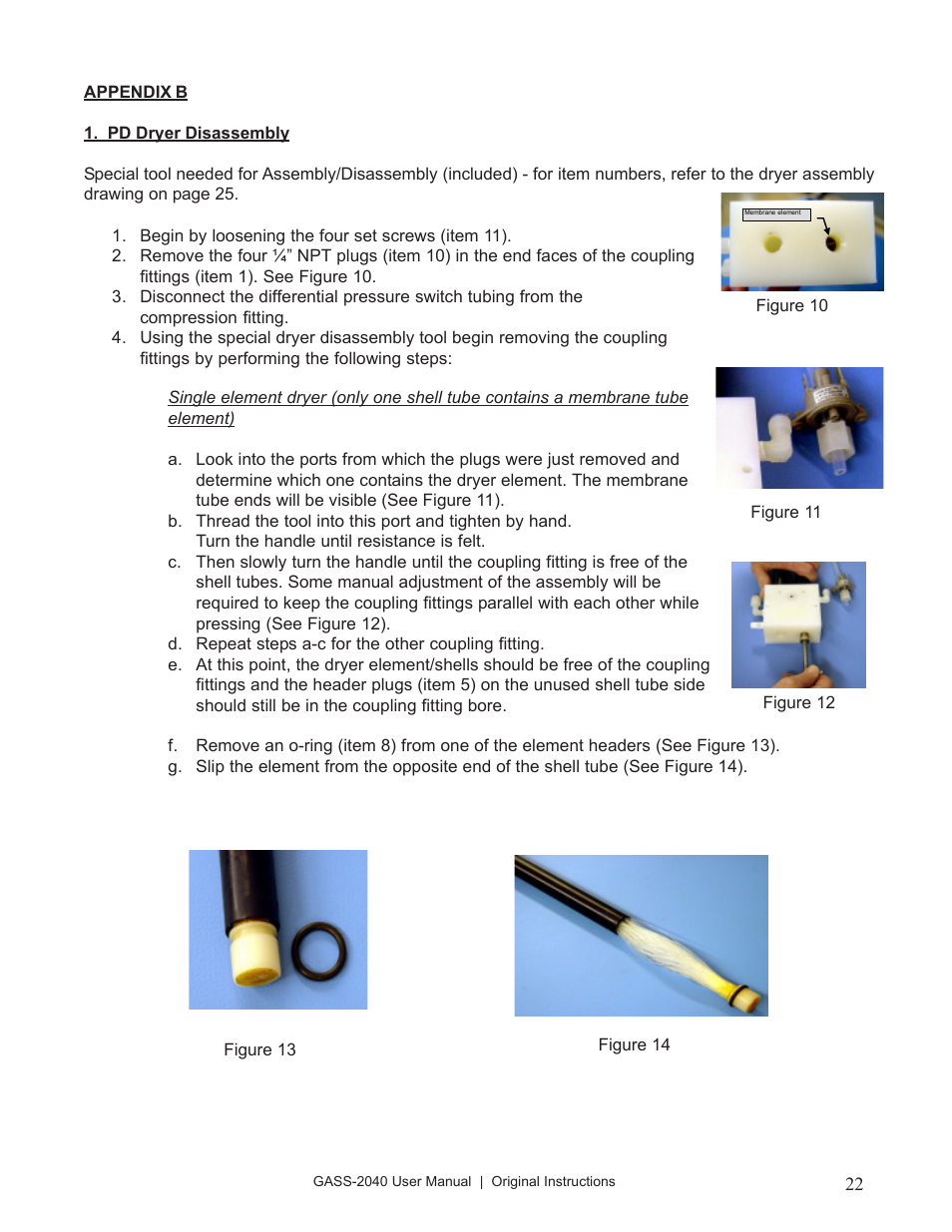 Perma Pure GASS-2040 User Manual | Page 22 / 29