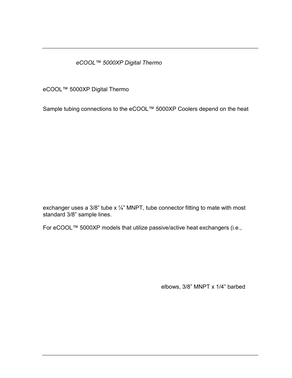 D: installation, Nstallation | Perma Pure eCOOL 5000XP Series User Manual | Page 8 / 22