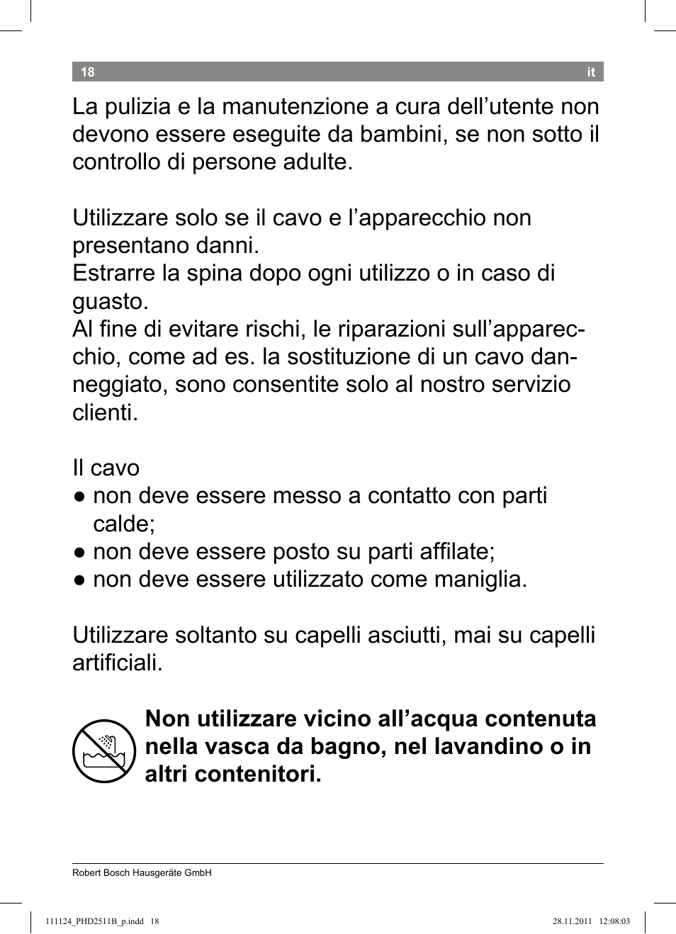 Bosch PHD2511 Haartrockner StarShine DryStyle User Manual | Page 20 / 100