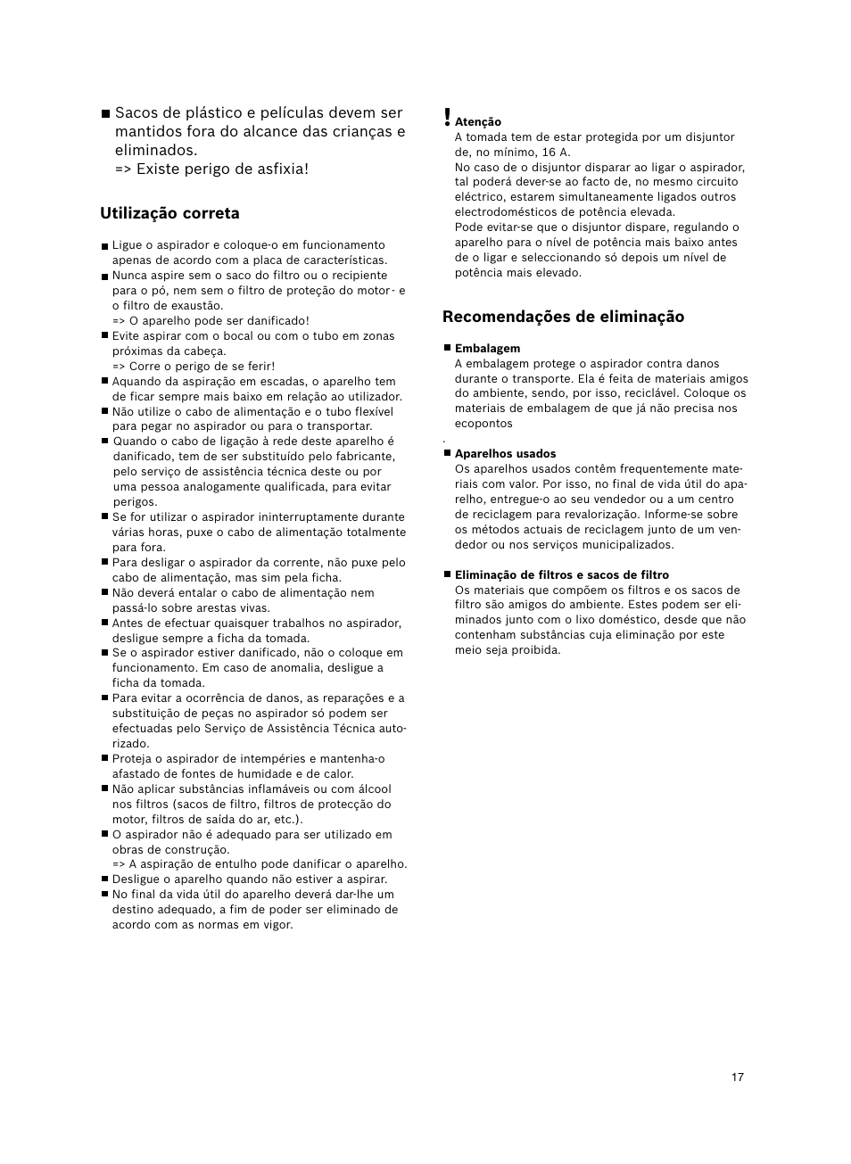 Bosch Bodenstaubsauger Beutel BSGL32400 kirschrot-metallic Bosch GL-30 2400W User Manual | Page 23 / 123