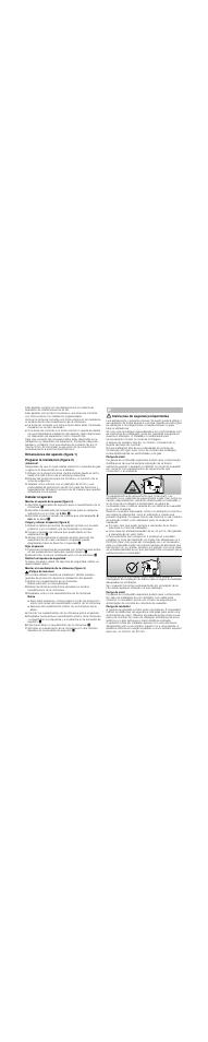 Dimensiones del aparato (figura 1), Preparar la instalación (figura 2), Atención | Instalar el aparato, Montar el soporte de la pared (figura 3), Colgar y alinear el aparato (figura 4), Fijar el aparato, Montar el revestimiento de la chimenea (figura 5), Peligro de lesiones, Retirar los revestimientos de la chimenea | Bosch DWK09M850 User Manual | Page 11 / 24