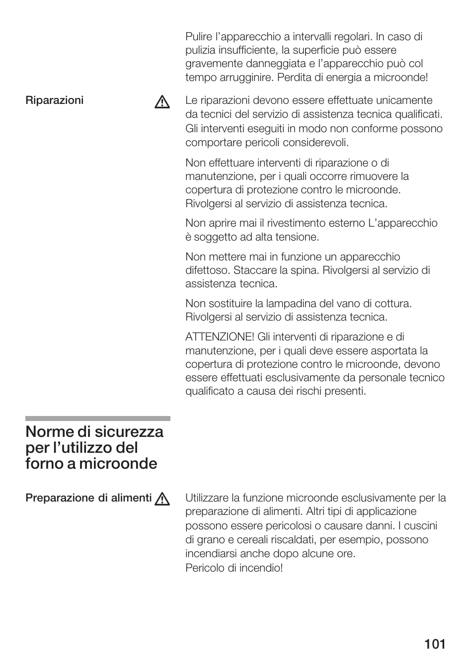 Bosch HMT72G420 - weiß Mikrowellengerät mit Grill User Manual | Page 101 / 160