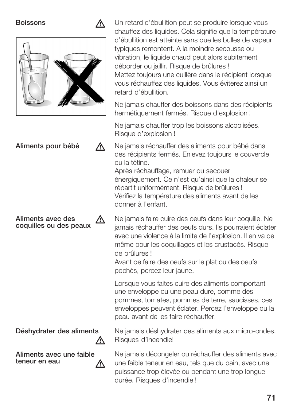 Bosch HMT72G420 - weiß Mikrowellengerät mit Grill User Manual | Page 71 / 160