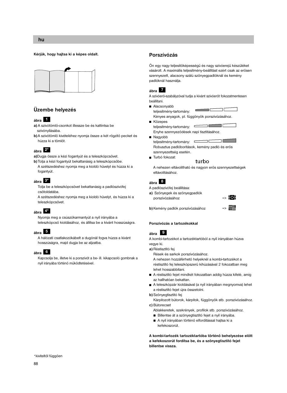 Üzembe helyezés, Porszívózás | Bosch BSG82212 schwarz Bodenstaubsauger Beutel ergomaxx professional 2200 W User Manual | Page 93 / 142