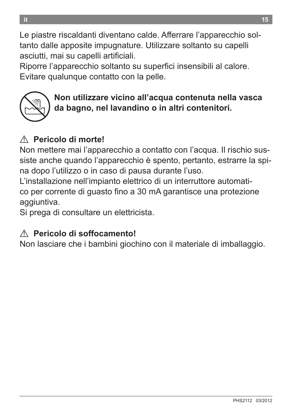 Bosch PHS2112 Haarglätter PureStyle User Manual | Page 19 / 91