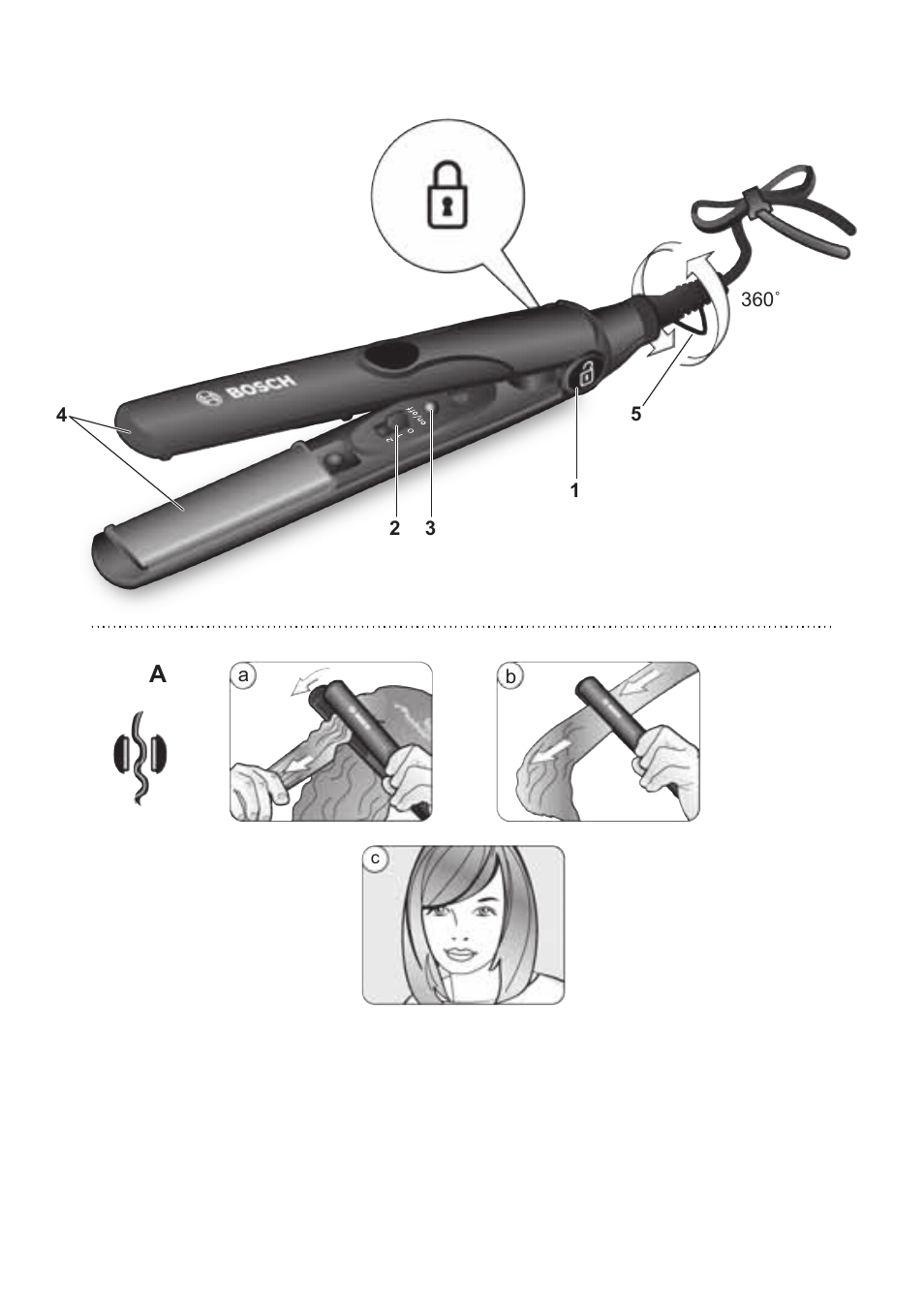 Bosch PHS2112 Haarglätter PureStyle User Manual | Page 3 / 91