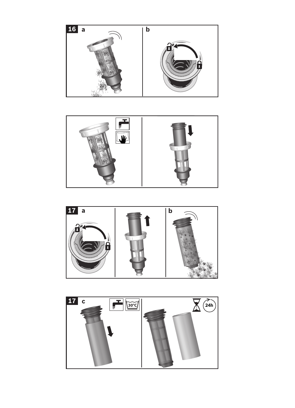 Bosch Athlet 252V Kabelloser Handstaubsauger BCH6255N1 dark navy User Manual | Page 106 / 108