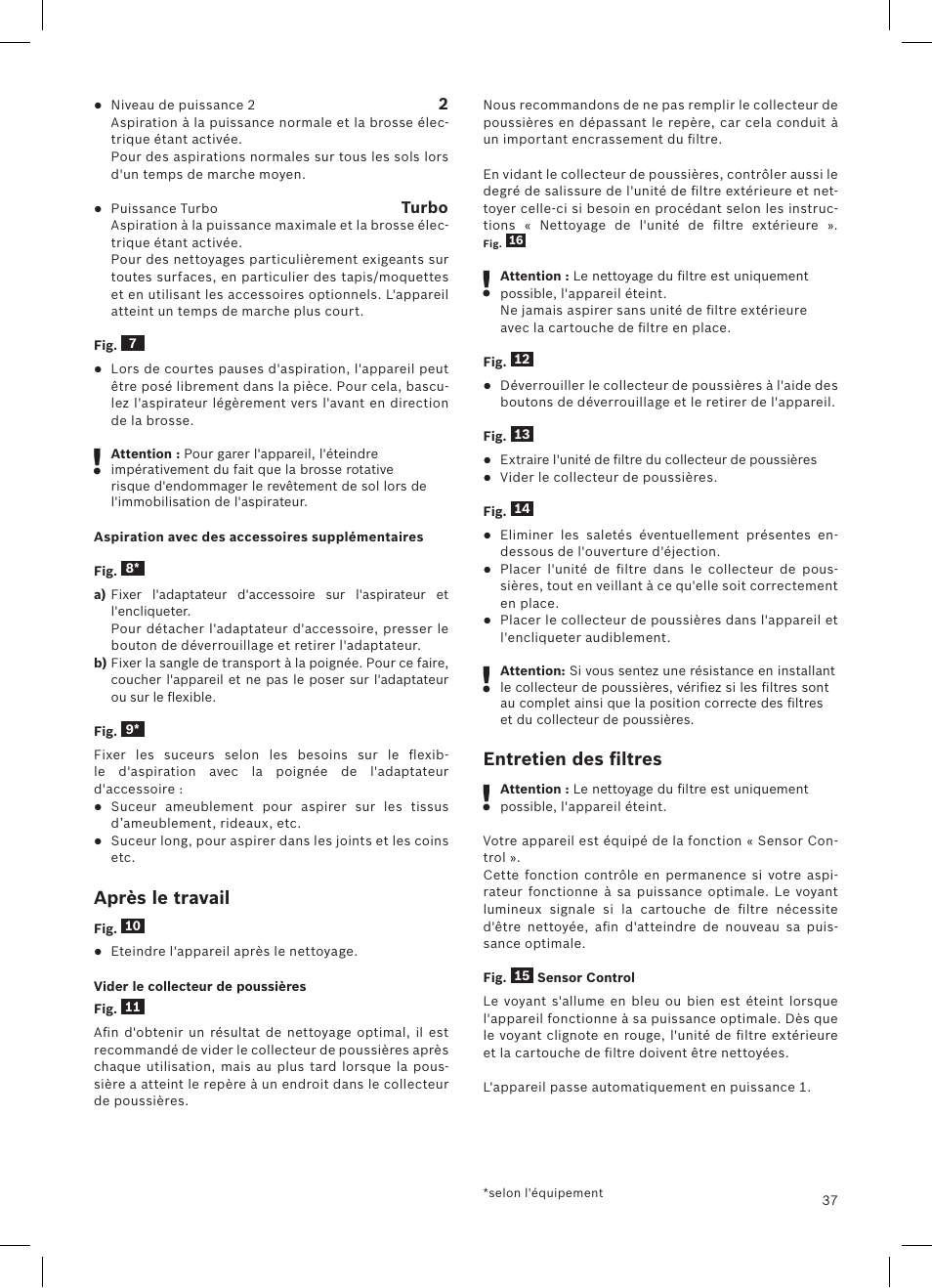 Bosch Athlet 252V Kabelloser Handstaubsauger BCH6255N1 dark navy User Manual | Page 38 / 108